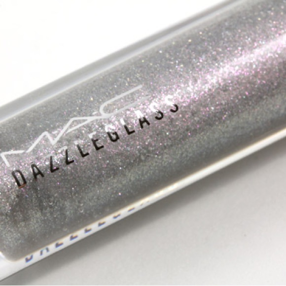 NEW MAC Limited Edition SHE-ZAM Light Silver Dazzleglass Lip Gloss Lipglosss - Picture 2 of 5